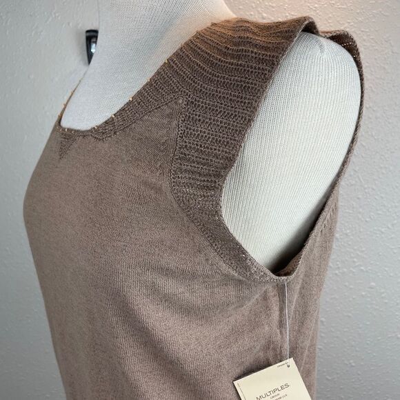 NWT Multiples Dress Tank Top Size M - Picture 4 of 10